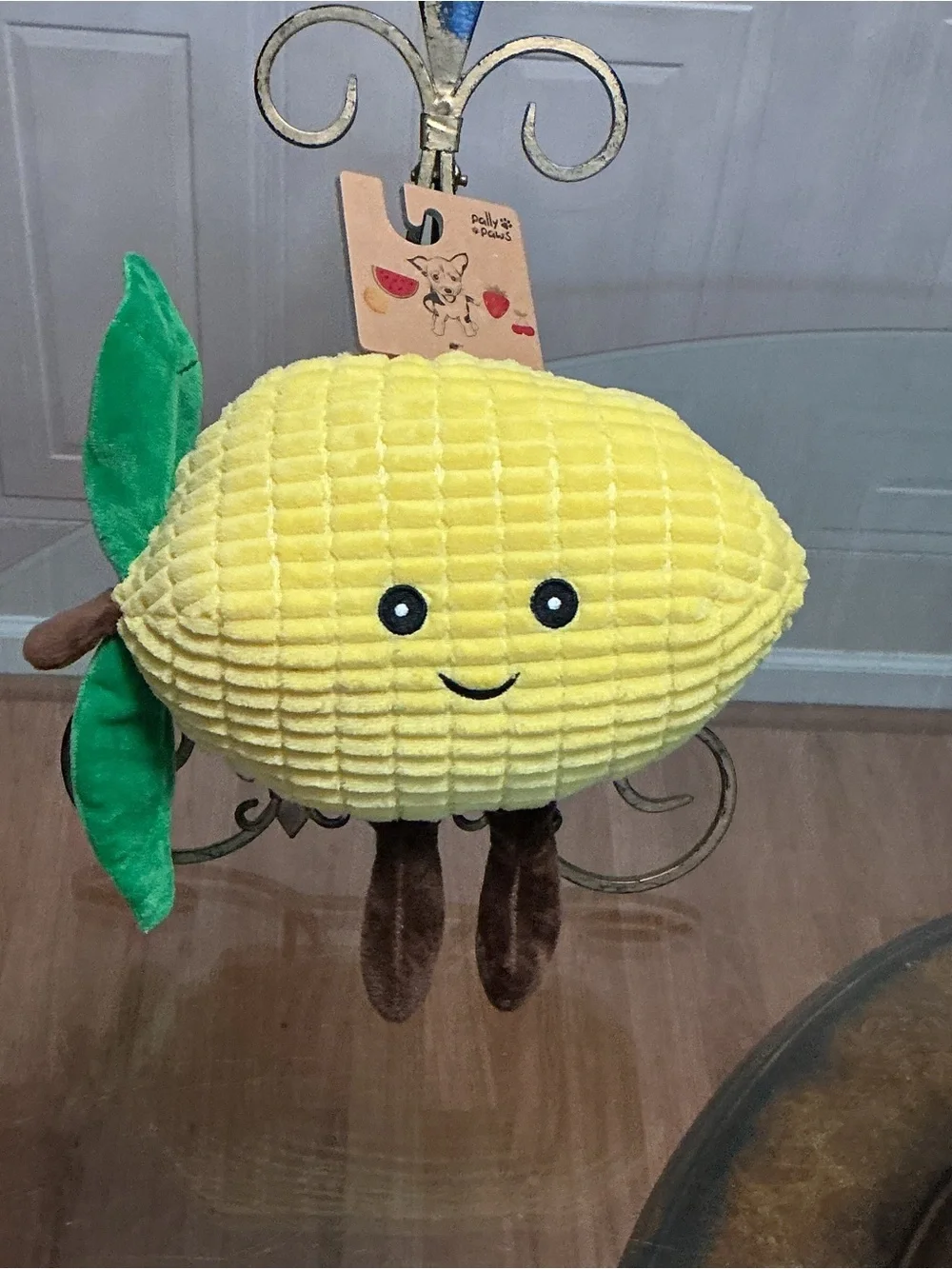 Pally Paws   Lemon 🍋 With Legs 11” Very Solf Dog Toy With  Squeaker